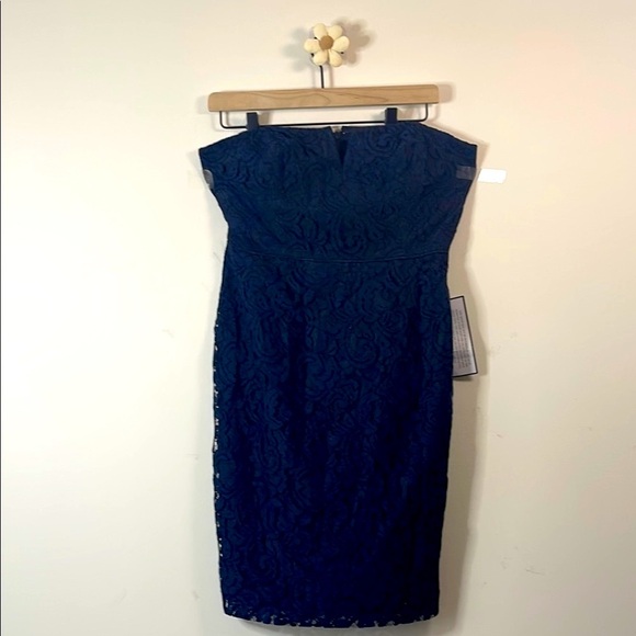 J. Crew Blue Sheath Cocktail Dress - Picture 1 of 8